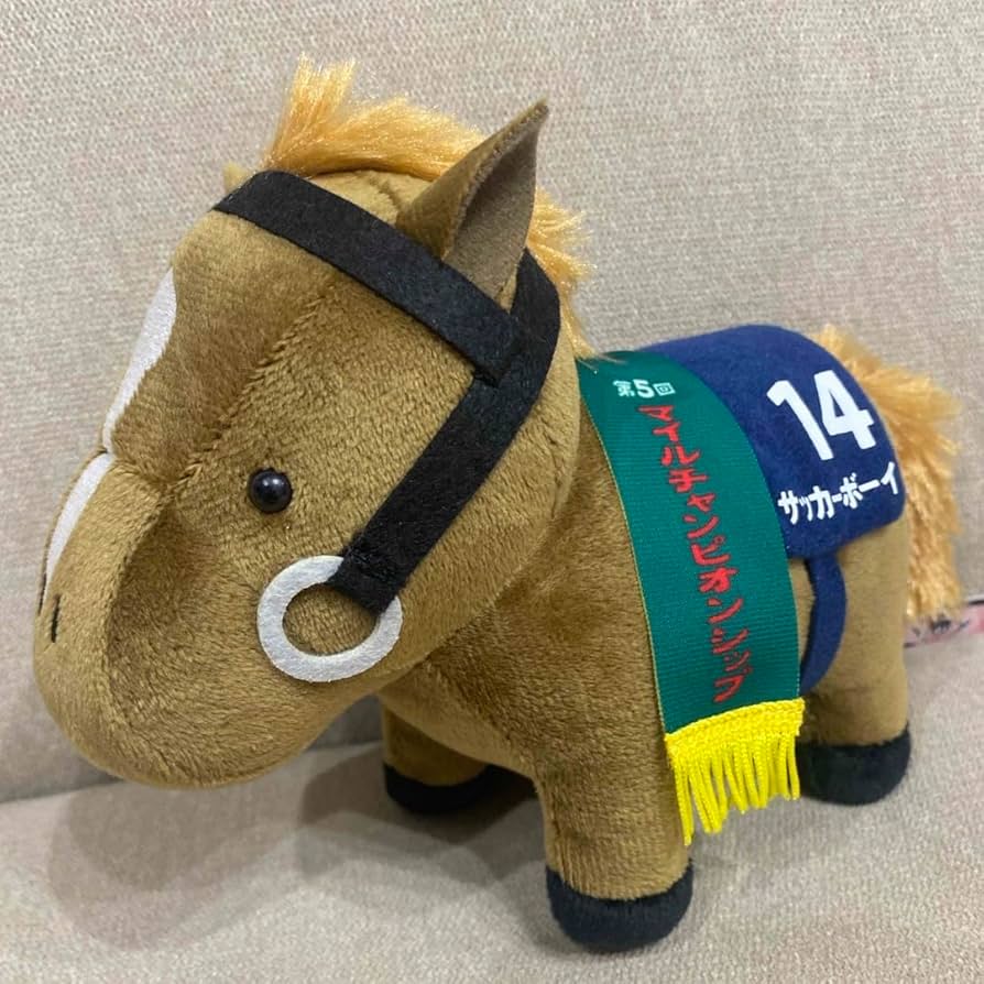 Amazon.co.jp: ミドルサイズサッカーボーイ ぬいぐるみ : おもちゃ